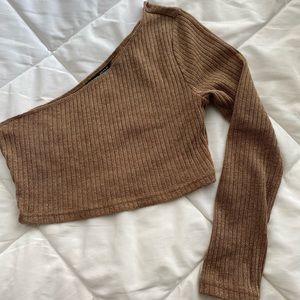 NEW Shein One-Shoulder Crop Top